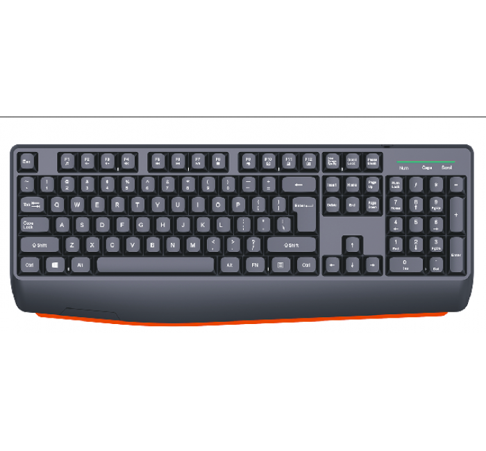 SK-048  104键有线薄膜商务键盘