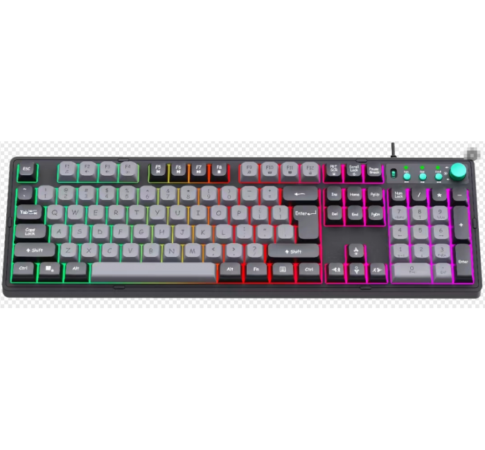 SK-116   104键有线LED照明游戏键盘