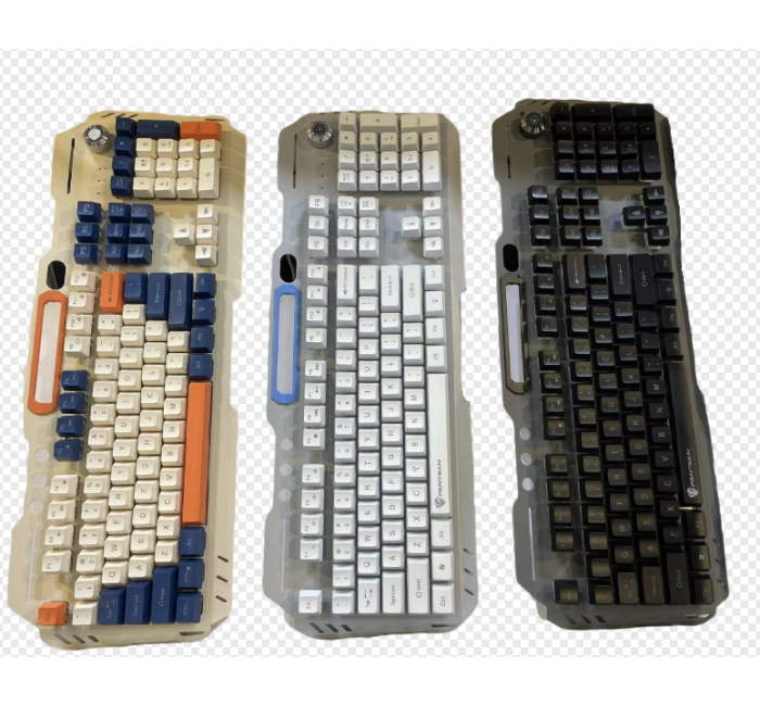 SK-168  104键金属面板电子竞技游戏办公机械键盘