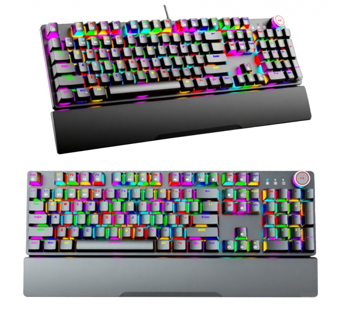 MK-204    104个ABS按键有线机械键盘