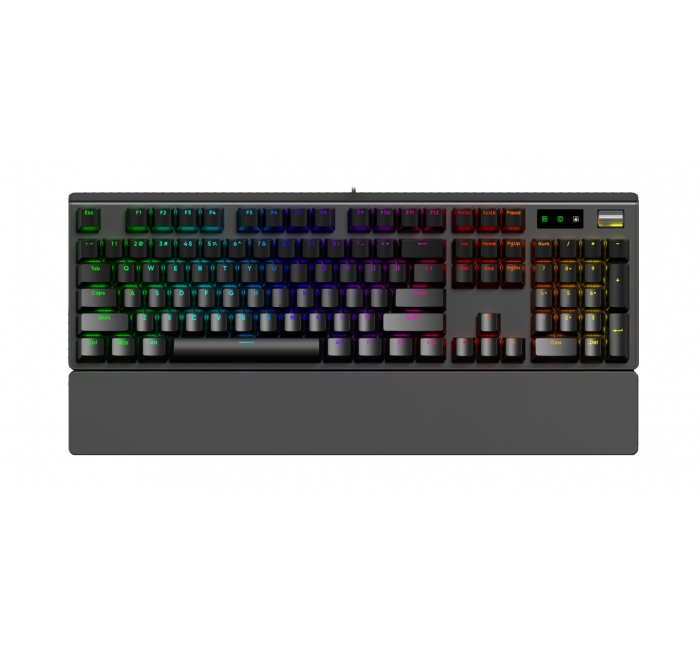 MK-304     104个ABS按键有线机械键盘