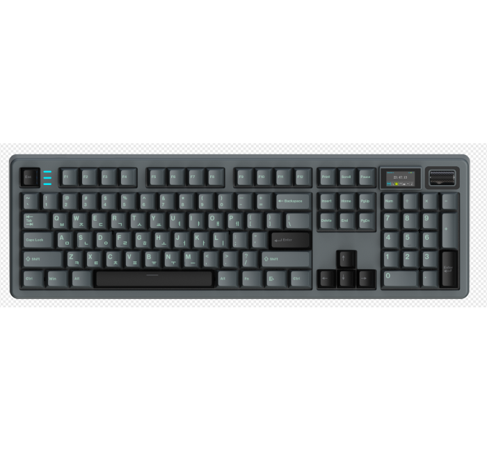 MK-38G   三模全铝合金机械键盘