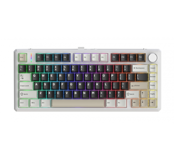 MK-130G    三模多媒体旋钮机械键盘