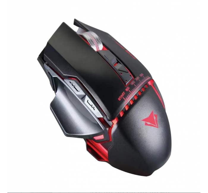 LM-055   Metal Wired 6D Gaming Mouse with Macro Definition