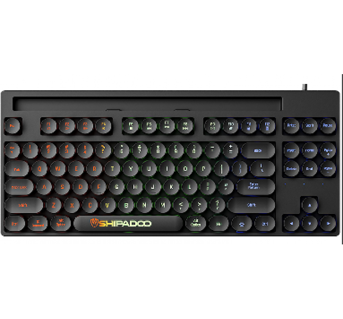 SK-143    87 Keys  Wired LED Lighting Gaming Keyboard