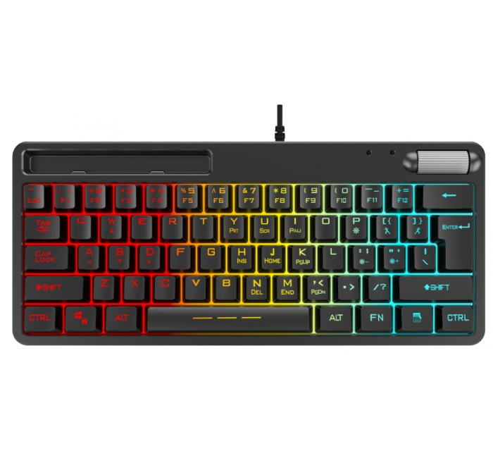 SK-135    61 Keys  Wired LED Lighting Gaming Keyboard